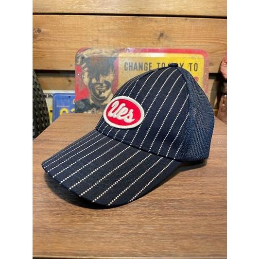 ウエス/Ues キャップ 82MC-I_WB インディゴメッシュキャップ ウォバッシュ