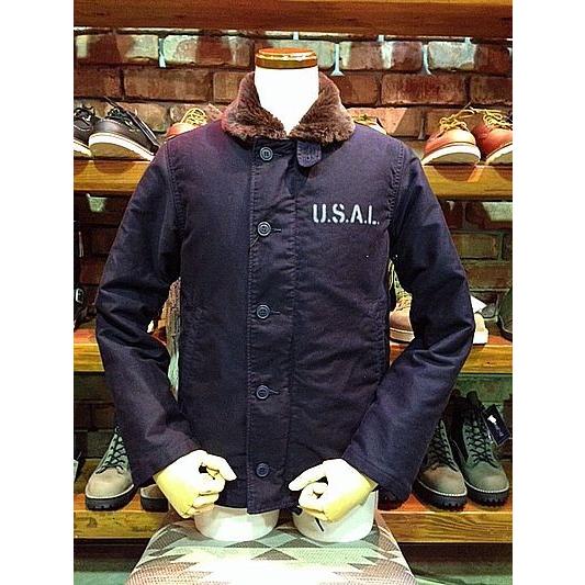 ALPHA アルファ 20521 N-1 DECK JACKET [NAVY]