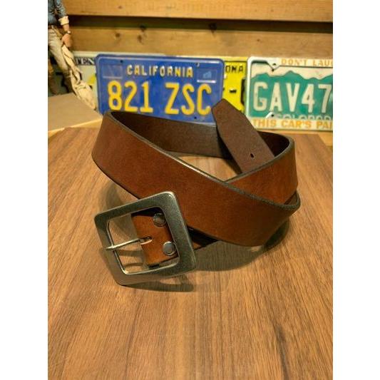 アートブラウン/ArtBrown ベルト BK2-40026 40mm オイルレザーベルト BRN