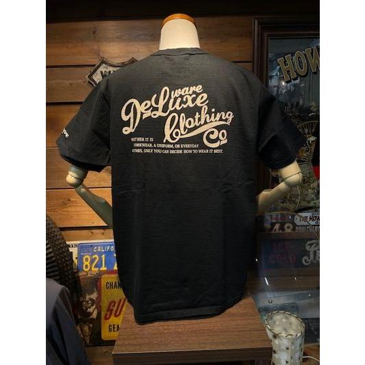デラックスウエア/DELUXEWARE Tシャツ BRGX-001[DELUXEWARE] BLK