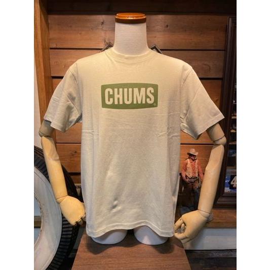 チャムス/CHUMS Tシャツ CH01-2277 チャムスロゴTシャツ GRYBE