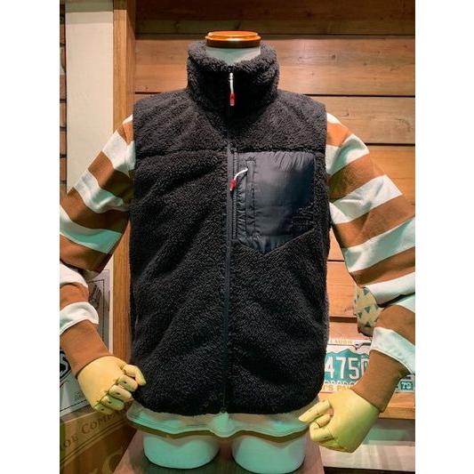 チャムス/CHUMS CH04-1182 Bonding Fleece Vest BLK