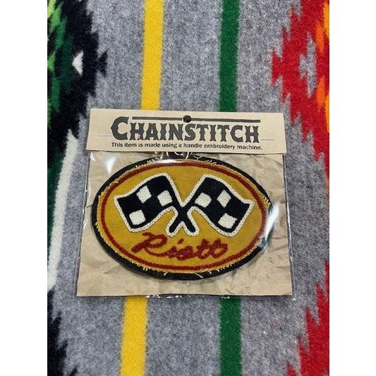 ライオット/RIOTT ワッペン “CHECKER FLAG” PATCH YEW