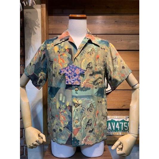 ドゥニーム/DENIME アロハシャツ 178-86068 COL.027