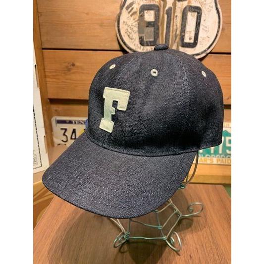 フルカウント/FULLCOUNT キャップ 6843 6Panel Denim Baseball C...