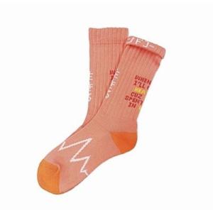 チンアンドコー/ching &amp; co. ソックス "生きる -flamingo pink-" Soc...