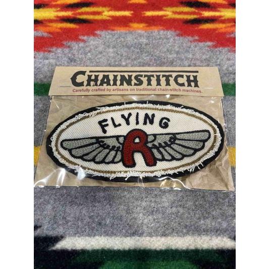 ライオット/RIOTT ワッペン “FLYING「R」” PATCH