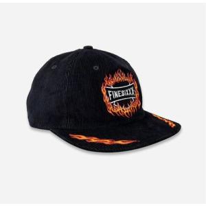 ファインシックス/FINESIXXX キャップ FINE FLAMES CORDUROY CAP -...