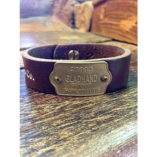 グラッドハンド/GLAD HAND &amp; Co. レザーブレスレット GH TAG - BRACELE...