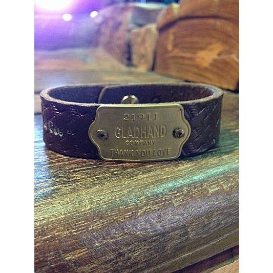 グラッドハンド/GLAD HAND &amp; Co. レザーブレスレット GH TAG - BRACELE...