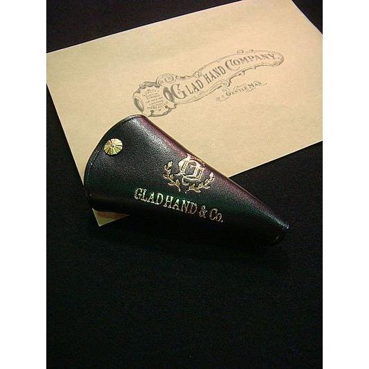 GLAD HAND グラッドハンド GH LEATHER KEY CASE SINGLE [BLK]