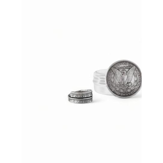 ローイング/RAOING リング Morgan Dollar Spiral Ring