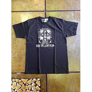 パーン/PAWN Tシャツ CROSS NAD TEE 9604 BLK｜magic-u