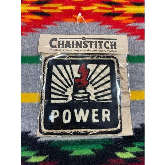 ライオット/RIOTT ワッペン “PLUG POWER” PATCH