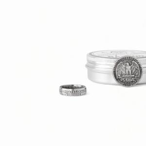 ローイング/RAOING リング Quarter Dollar Coin Ring