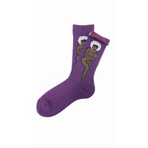 チンアンドコー/ching &amp; co. ソックス "裸婦&amp;TOUGH - purple-" Sock...