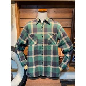 シュガーケーン/SUGARCANE ネルシャツ SC29156 TWILL CHECK WORK SHIRT｜magic-u