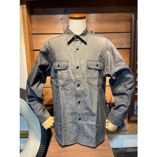 シュガーケーン/SUGARCANE ワークシャツ SC29159 BLACK CHAMBRAY WO...
