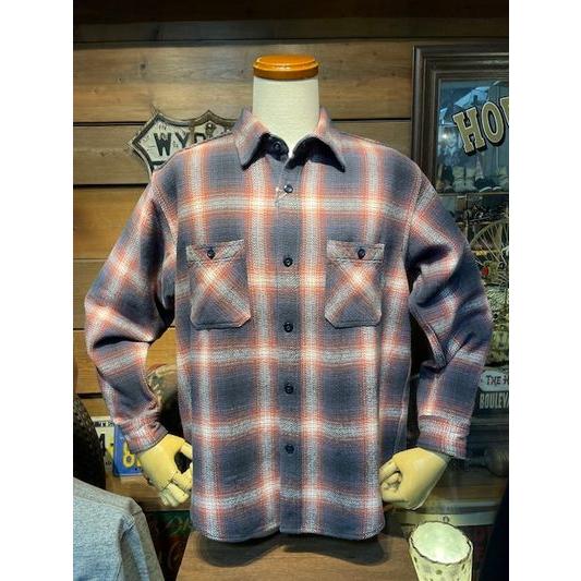 シュガーケーン/ SUGARCANE ネルシャツ SC29203 OMBRE PLAID HEAVY...