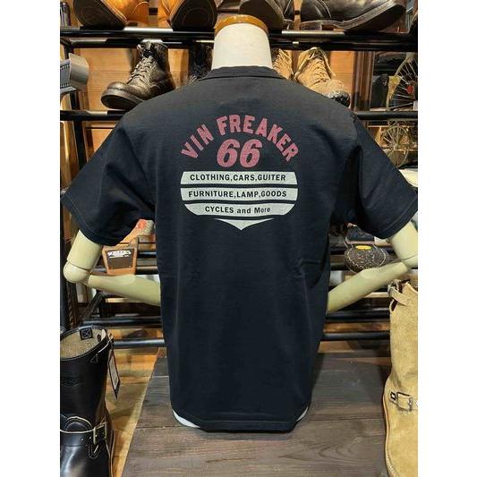 デラックスウエア/Deluxeware Tシャツ SDTS-2603[FREAKER] BLK