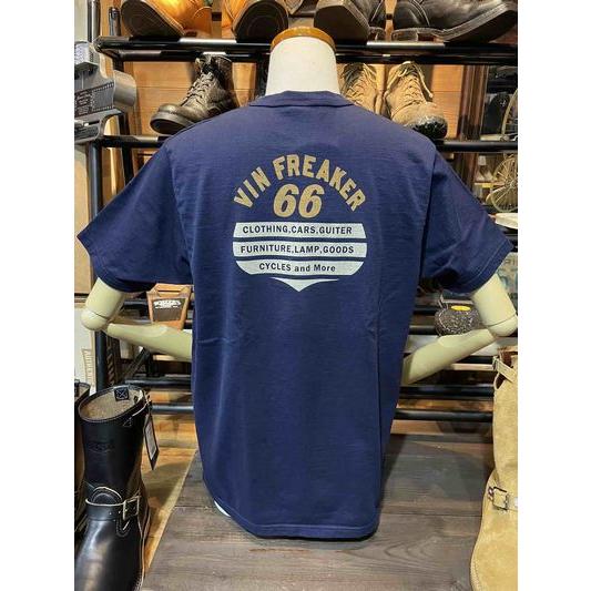 デラックスウエア/Deluxeware Tシャツ SDTS-2603[FREAKER] NVY