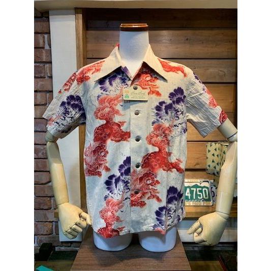 サンサーフ/SUNSURF SPECIAL EDITION アロハシャツ SS38550 “唐獅子牡...
