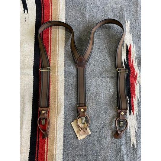 アートブラウン/ArtBrown サスペンダー SUSPENDERS HERRINGBONE BRW