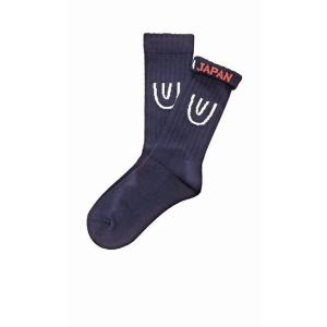 チンアンドコー/ching &amp; co. ソックス "Symbol -濃紺-" Socks