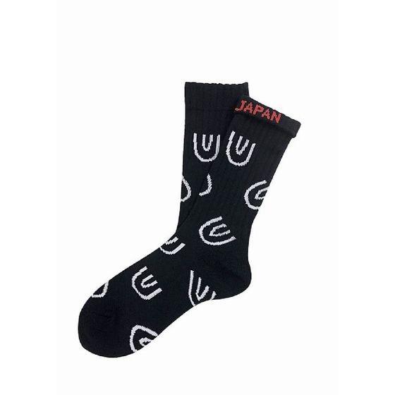 チンアンドコー/ching &amp; co. ソックス "Symbol a lot -black" Soc...