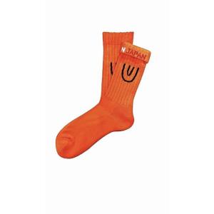 チンアンドコー/ching &amp; co. ソックス "Symbol -orange-" Socks