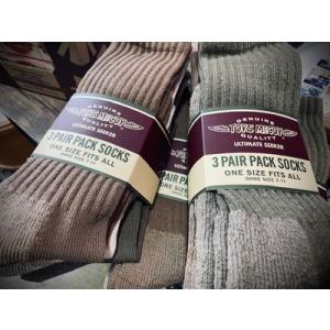 トイズマッコイ/TOYS McCOY ソックス TMA2518 3-PACK BOOTS SOCKS