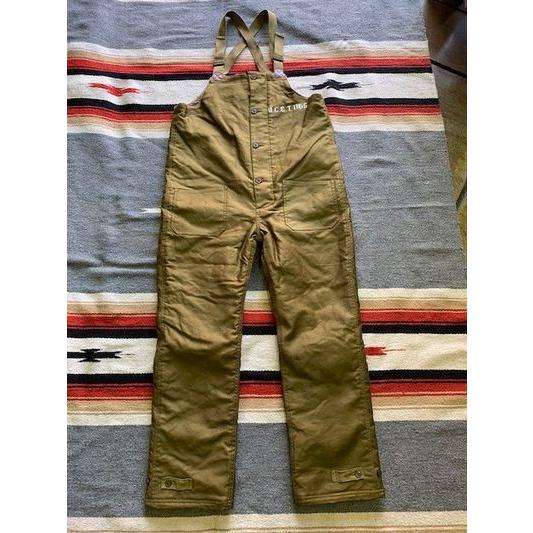 アンクラウド/UNCROWD オーバーオール UC-115-018 DECK PANTS OLV