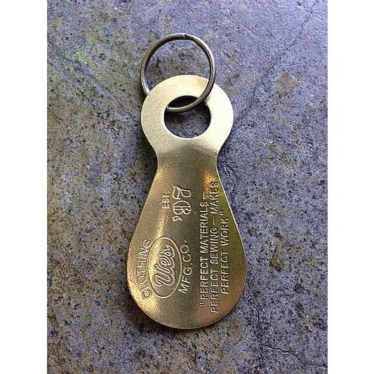 ウエス/UES 真鍮　靴べら型　キーホルダー ゴールド SH_GL_F