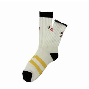 チンアンドコー/ching &amp; co. ソックス <NEW> "Vietnam Tiger -whi...