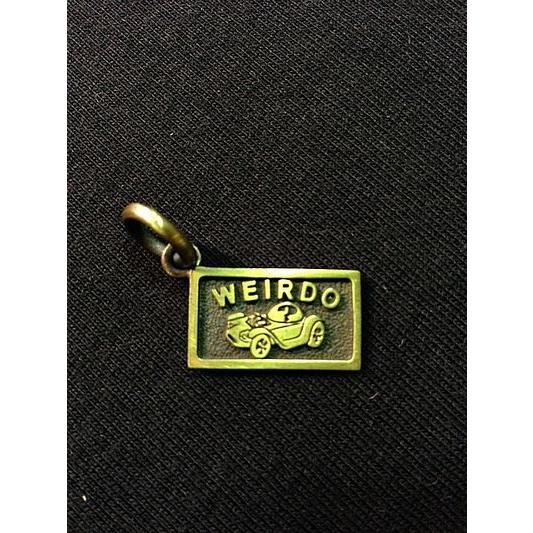 ウィアード/WEIRDO ジュエリー WJ011 WRD CHARM [PLAQUE/BRASS]