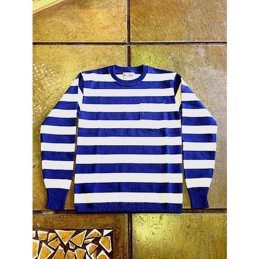 WESTRIDE/ウエストライド 16SS CLASSIC RIB BORDER L/S SWEAT...