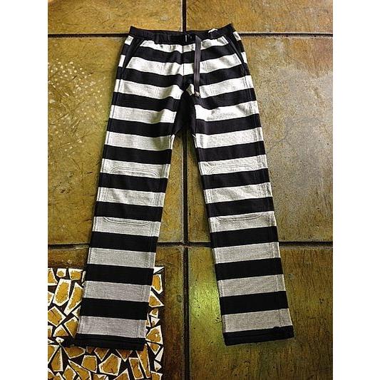 ウエストライド/WESTRIDE BORDER LONG PANTS [BLKXGRY]