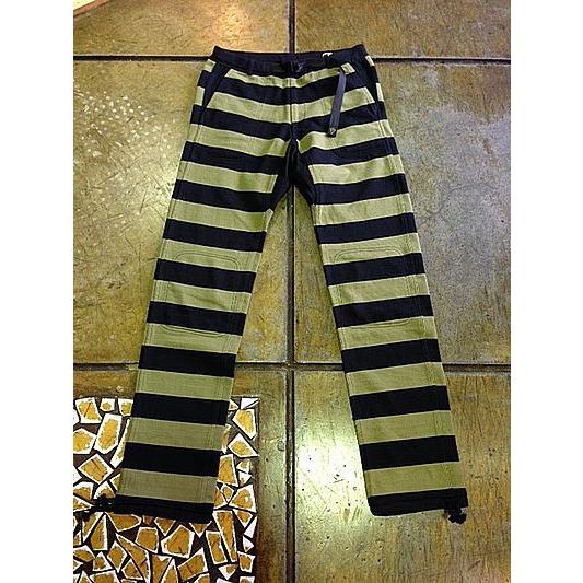 ウエストライド/WESTRIDE BORDER LONG PANTS [BLKXT.GRN]