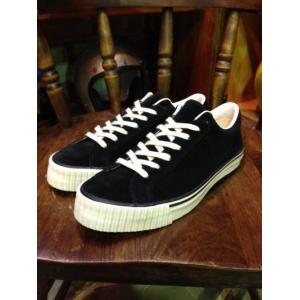 ウエアハウス/WAREHOUSE　スニーカー WHOT-17SU006 Lot 3400 SUEDE SNEAKER BLK｜magic-u