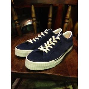 ウエアハウス/WAREHOUSE　スニーカー WHOT-17SU006 Lot 3400 SUEDE SNEAKER NVY｜magic-u