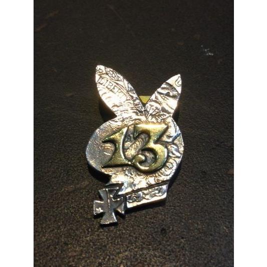 ウエストライド/WESTRIDE ピンズ 13 BUNNY PINS SILVER/BRASS