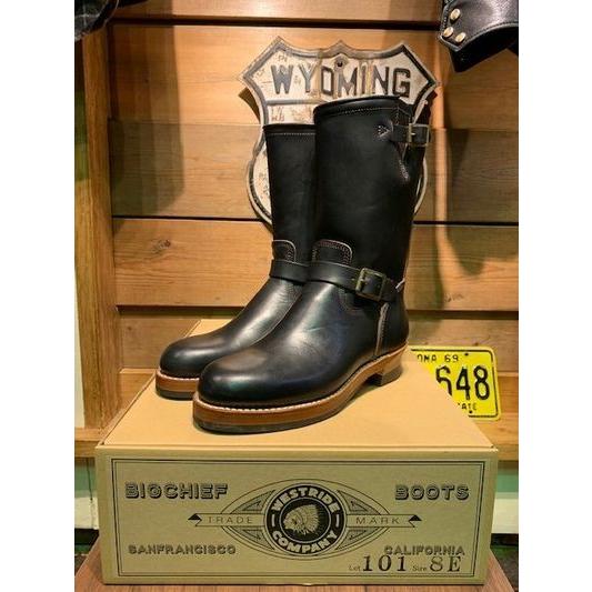ウエストライド/WESTRIDE ブーツ BIG CHIEF BOOTS BLK