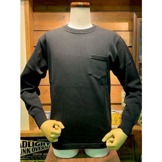 ウエストライド/WESTRIDE ニット CLASSIC RIB L/S SWEATER BLK