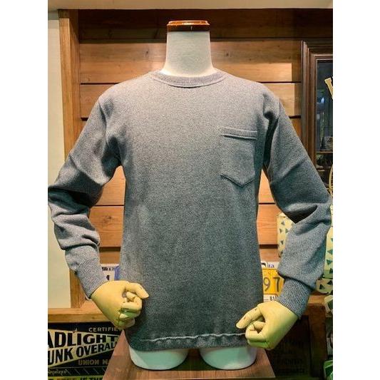 ウエストライド/WESTRIDE ニット CLASSIC RIB L/S SWEATER GRY