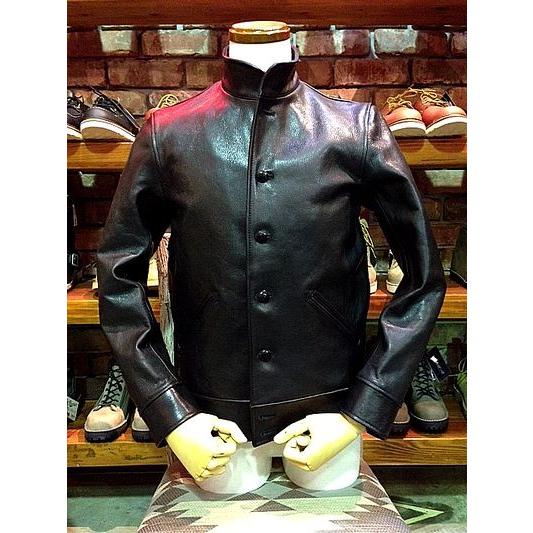 WEST RIDE ウエストライド 15FW WATSONVILLE LEATHERCOAT [BL...