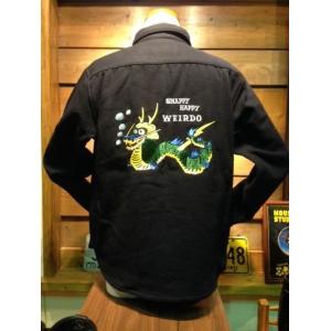 WEIRDO（ウィアード） オーバーオール W & L UP - OVERALL BLK : Magic