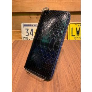 ズーレザー/Zoo Leather ウォレット PUMA WALLET 16 NVY