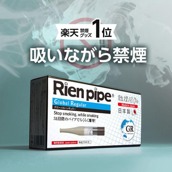 Rien pipe 離煙パイプ GR/GS 31本セット 禁煙グッズ 簡単禁煙 減煙 ストレスフリー...