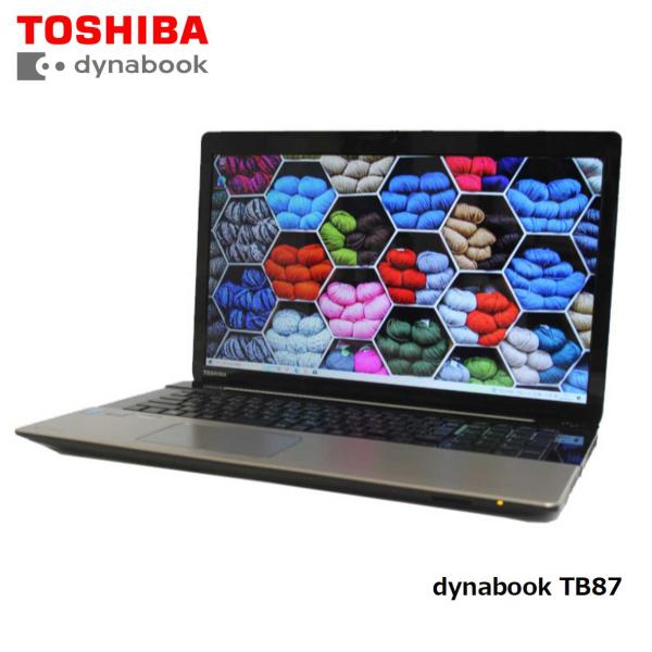 ノートパソコン ノートPC 中古パソコン 東芝 17.3型 dynabook TB87/PG Cor...