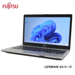 ノートパソコン ノートPC 中古パソコン 富士通 13.3型 LIFEBOOK Sシリーズ S938/S Core i5 メモリ8GB SSD256GB 無線LAN Windows11 WPS Office Webカメラ｜magicalpc